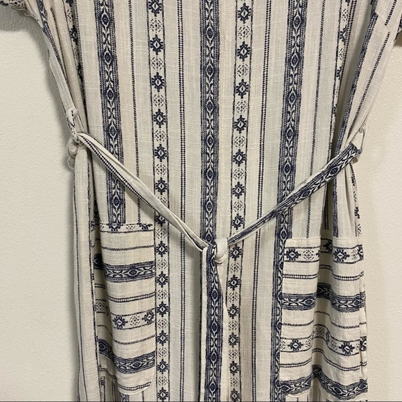 Monteau Bohemian Wide leg Jumpsuit Size Medium - Picture 3 of 12